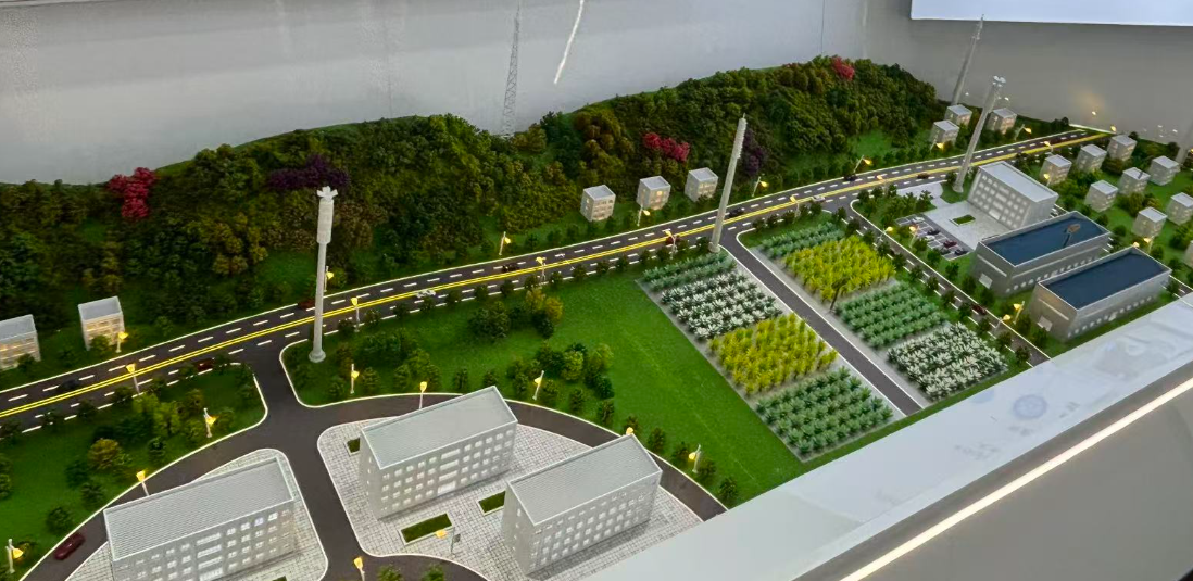 武漢廠房沙盤模型